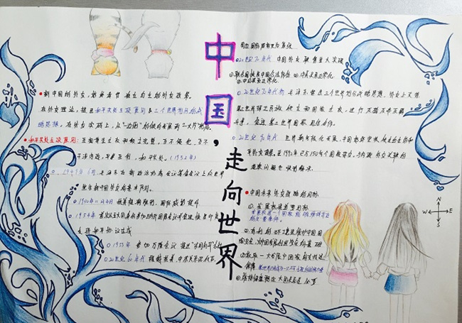 歷史手抄報(bào)圖片，銘記歷史開創(chuàng)未來