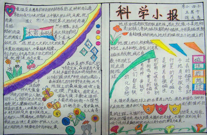 我愛科學(xué)手抄報(bào)圖片，科學(xué)的樂趣