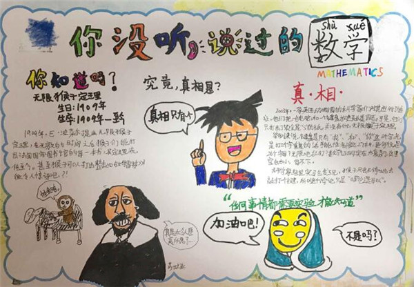 數(shù)學(xué)手抄報，你沒聽說過的數(shù)學(xué)