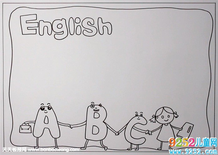 英語<a href=http://www.inspiredelm.com/shouchaobao/ target=_blank class=infotextkey>手抄報(bào)</a>圖片簡單又漂亮，英語<a href=http://www.inspiredelm.com/shouchaobao/ target=_blank class=infotextkey>手抄報(bào)</a>特別簡單	