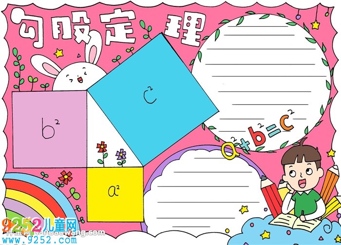 勾股定理<a href=http://www.inspiredelm.com/shouchaobao/ target=_blank class=infotextkey>手抄報</a>
