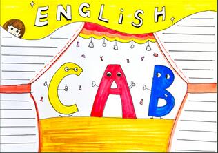 英語手抄報簡單又好畫，最簡單的英語手抄報