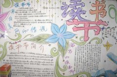 讀書(shū)手抄報(bào)，多讀書(shū)讀好書(shū)