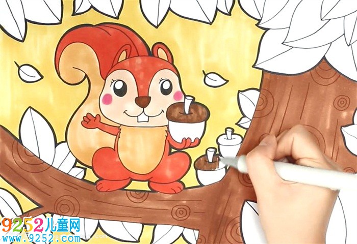 秋天怎么畫簡單又漂亮
