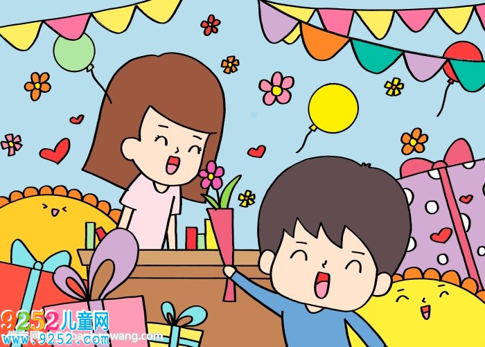感恩老師的畫