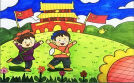 關(guān)于祖國70周年的畫？