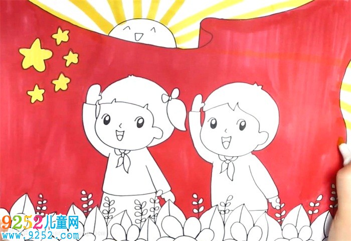 勿忘國恥的畫怎么畫