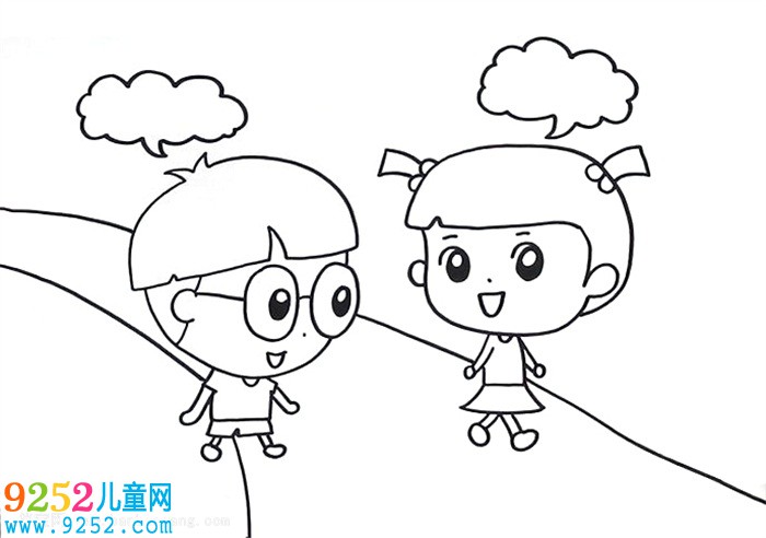 推廣普通話宣傳畫怎么畫
