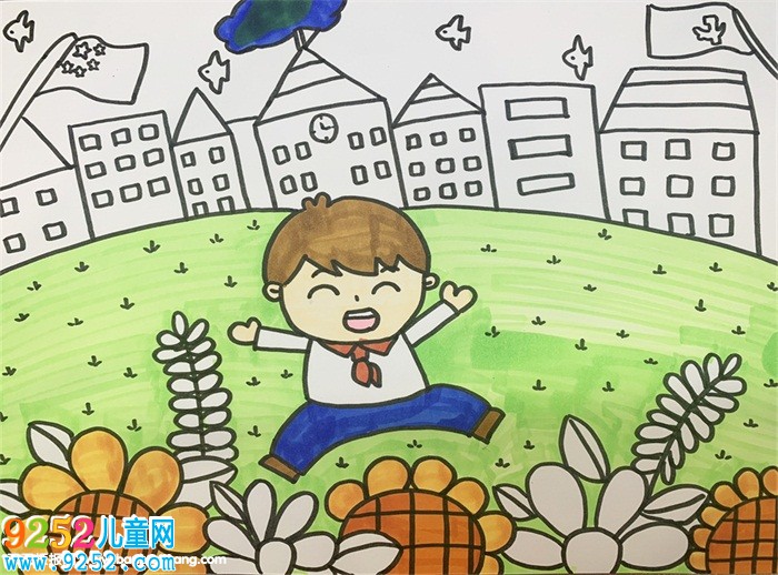 畫(huà)一幅贊美祖國(guó)的畫(huà)