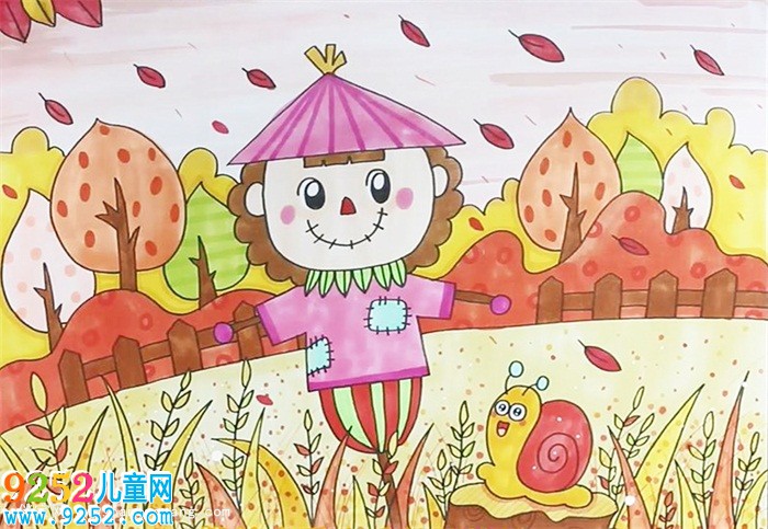關(guān)于秋天的畫(huà)優(yōu)秀作品