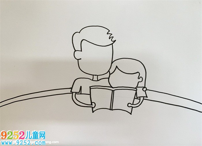 父親節(jié)送給爸爸的畫