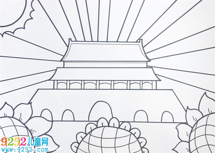 國慶節(jié)畫畫作品