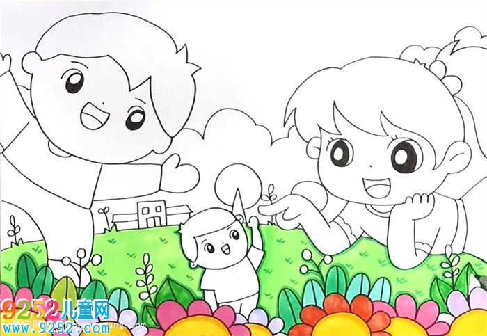大人國與小人國<a href=http://www.inspiredelm.com/ertonghua/ target=_blank class=infotextkey>兒童畫</a>