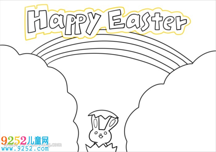 英語復(fù)活節(jié)<a href=http://www.inspiredelm.com/shouchaobao/ target=_blank class=infotextkey>手抄報</a>怎么畫