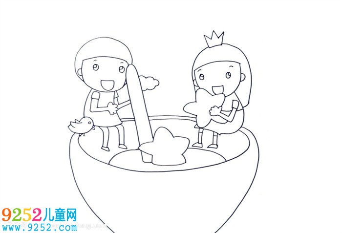 關(guān)于友誼長河的<a href=http://www.inspiredelm.com/ertonghua/ target=_blank class=infotextkey>兒童畫</a>
