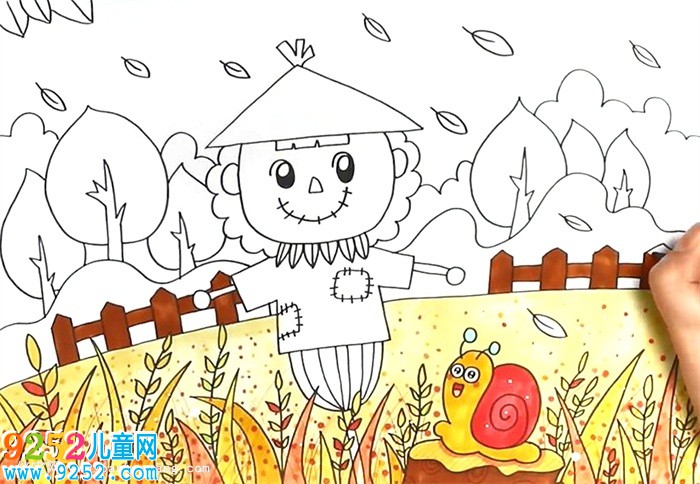 關(guān)于秋天的畫(huà)優(yōu)秀作品