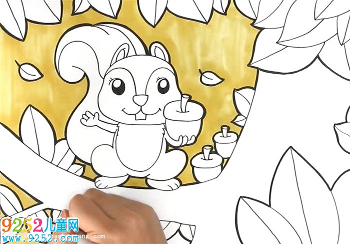 秋天怎么畫簡單又漂亮