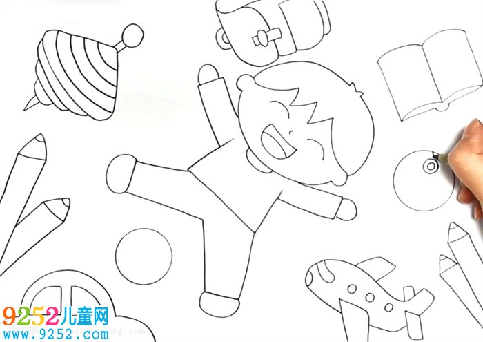 我的小天地怎么畫