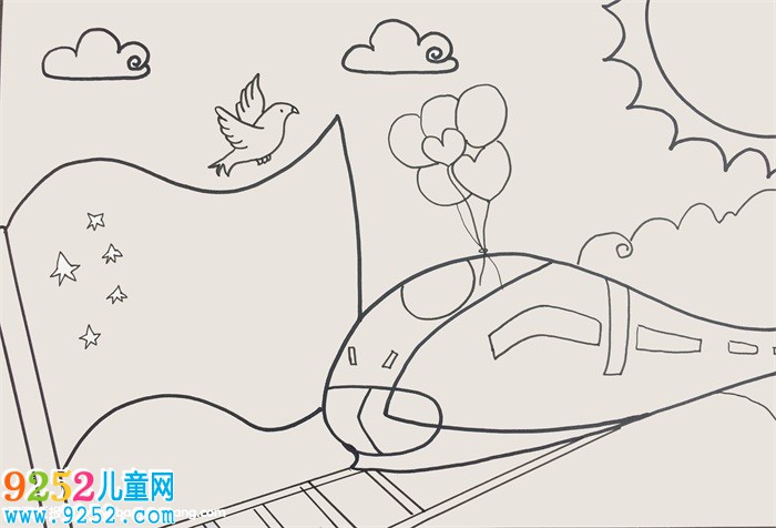 關(guān)于建國(guó)70周年的繪畫