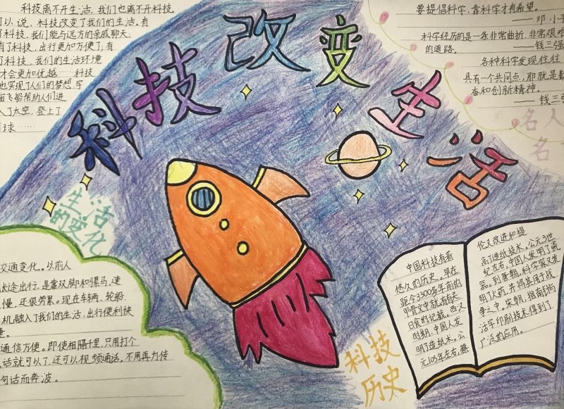 漂亮的科技<a href=http://www.inspiredelm.com/shouchaobao/ target=_blank class=infotextkey>手抄報(bào)</a>圖片大全，科技探秘
