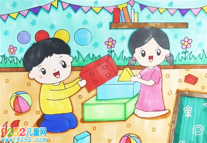 我的幼兒園怎么畫