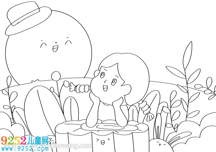 畫一張中秋節(jié)的畫