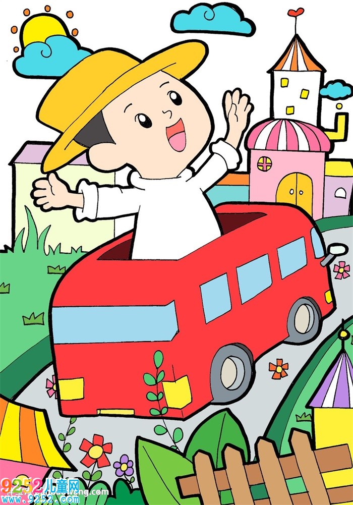鄉(xiāng)村巨變<a href=http://www.inspiredelm.com/ertonghua/ target=_blank class=infotextkey>兒童畫</a>，畫一幅家鄉(xiāng)巨變的畫