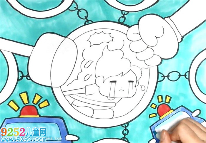 掃黃打非怎么畫