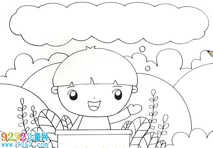 關(guān)于說普通話寫規(guī)范字的畫