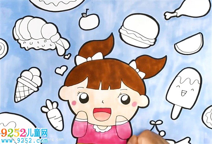 好吃的食物<a href=http://www.inspiredelm.com/ertonghua/ target=_blank class=infotextkey>兒童畫</a>