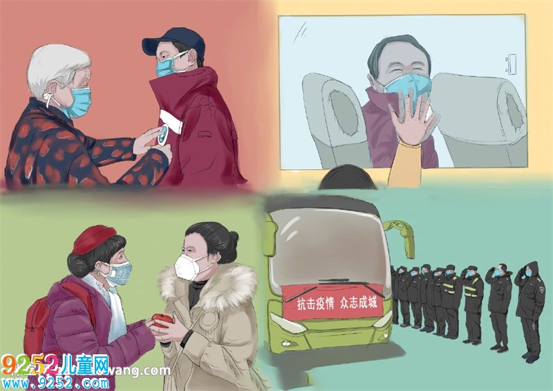 2020抗擊疫情漫畫，男護(hù)士將戰(zhàn)疫<a href=http://www.inspiredelm.com/gushi/ target=_blank class=infotextkey>故事</a>繪成熱血漫畫