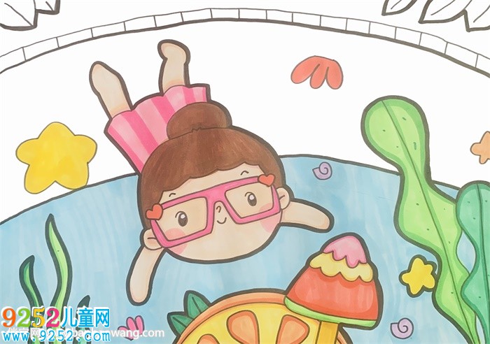 夏天怎么畫簡單好看