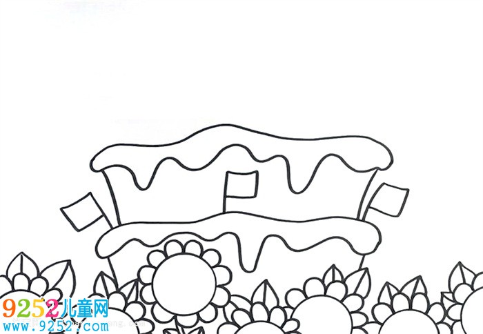 關(guān)于祖國生日的畫