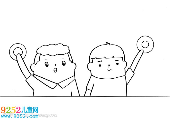 反對(duì)浪費(fèi)宣傳畫(huà)