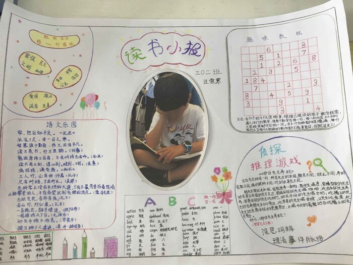 關(guān)于讀書的手抄報，學(xué)好語文的重要性
