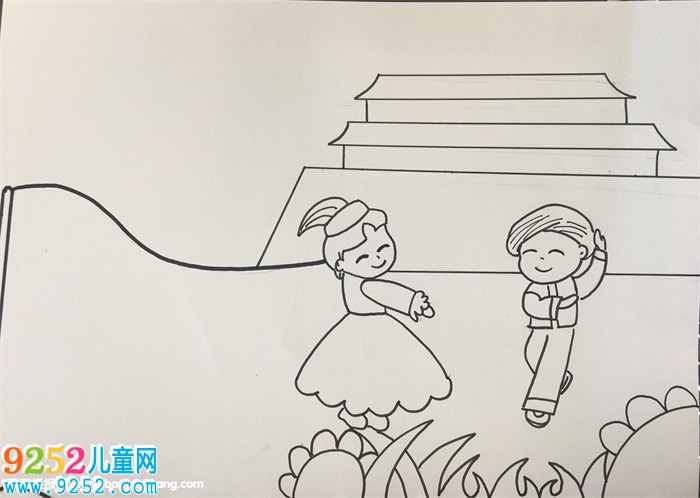 關(guān)于民族團(tuán)結(jié)的畫