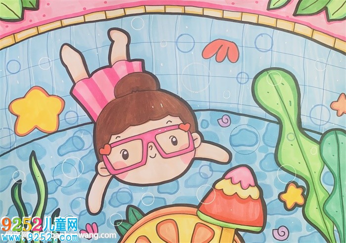 夏天怎么畫簡單好看