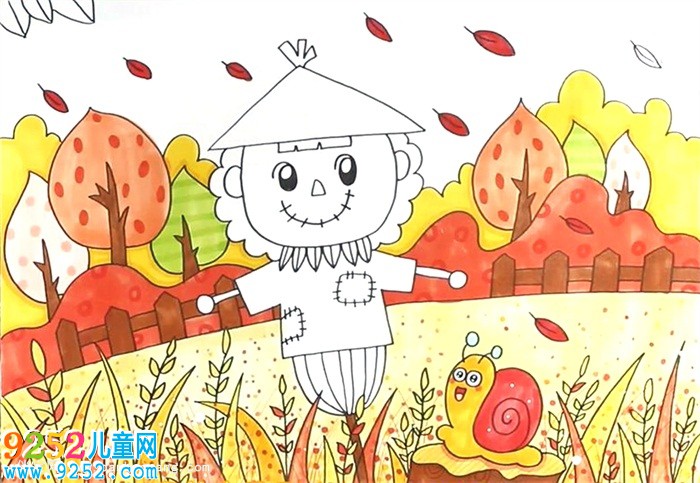 關(guān)于秋天的畫(huà)優(yōu)秀作品