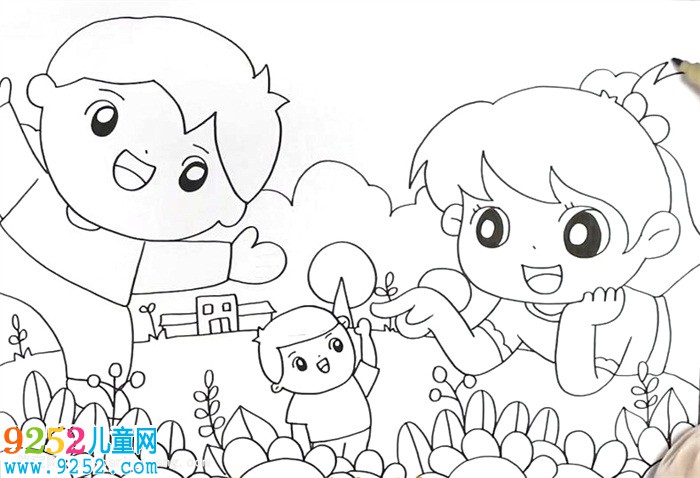 大人國與小人國<a href=http://www.inspiredelm.com/ertonghua/ target=_blank class=infotextkey>兒童畫</a>