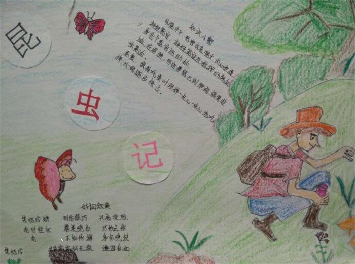 讀書<a href=http://www.inspiredelm.com/shouchaobao/ target=_blank class=infotextkey>手抄報(bào)</a>，昆蟲記知識窗