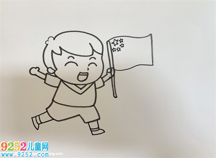 我和我的祖國怎么畫