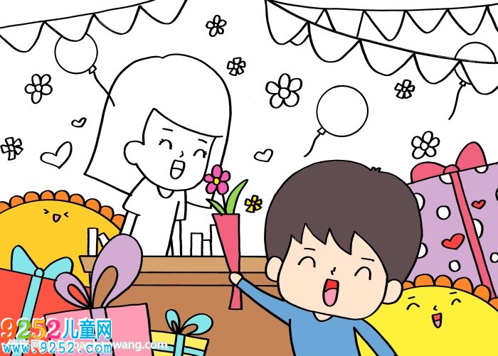 感恩老師的畫
