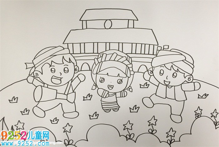 關(guān)于民族團(tuán)結(jié)一家親的畫