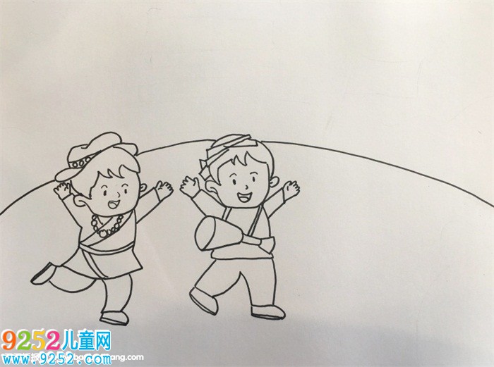 關(guān)于祖國70周年的畫