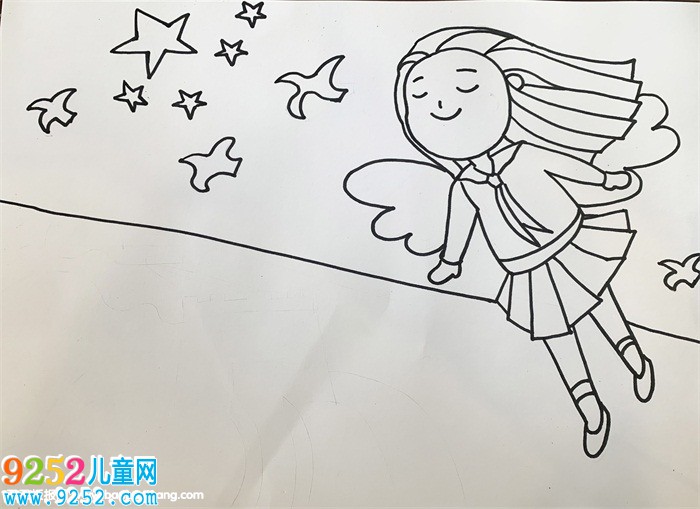 心中的祖國圖畫怎么畫