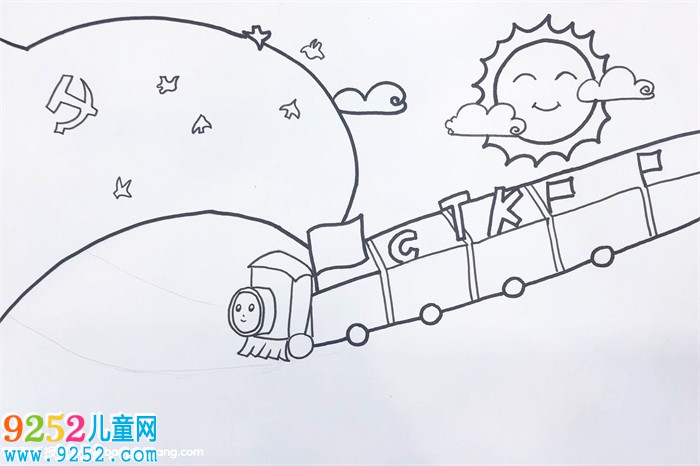 七一建黨節(jié)的畫(huà)簡(jiǎn)單