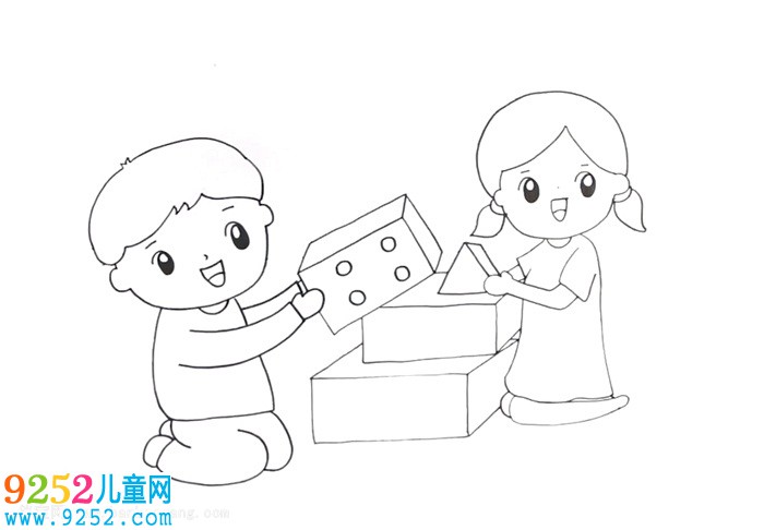 我的幼兒園怎么畫