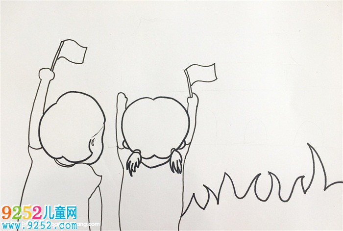 我和我的祖國國畫怎么畫