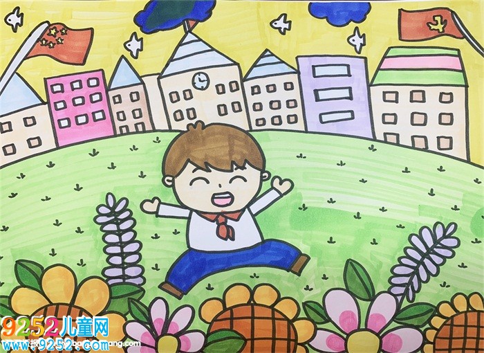 畫(huà)一幅贊美祖國(guó)的畫(huà)