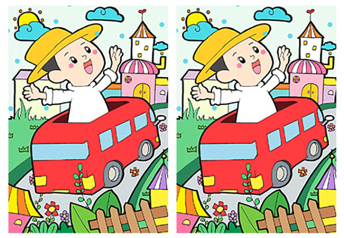 鄉(xiāng)村巨變<a href=http://www.inspiredelm.com/ertonghua/ target=_blank class=infotextkey>兒童畫</a>，畫一幅家鄉(xiāng)巨變的畫